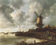 Jacob van Ruisdael The Windmill at Wijk Bij Duurstede (mk08) china oil painting artist